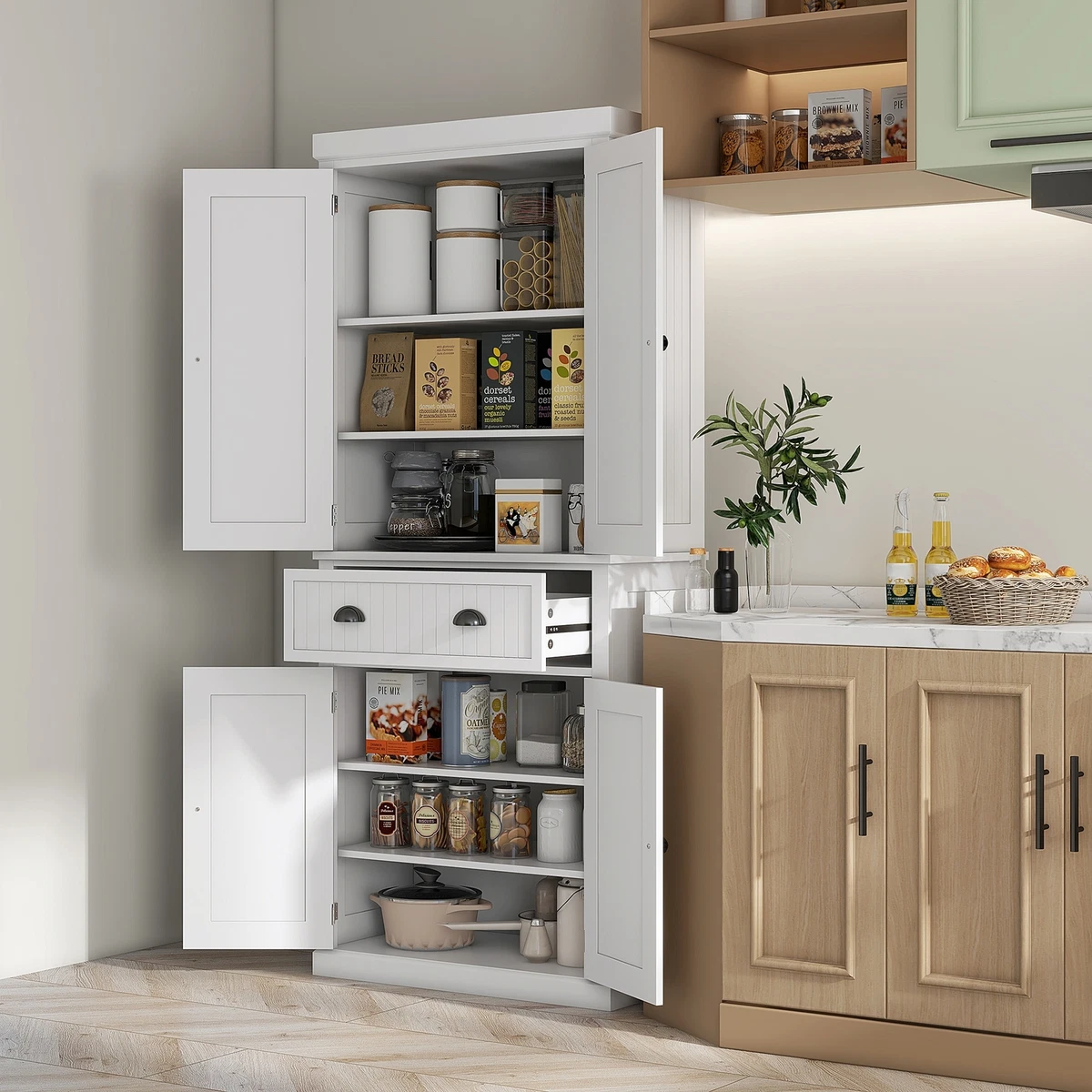 Free standing kitchen sale cupboards for sale