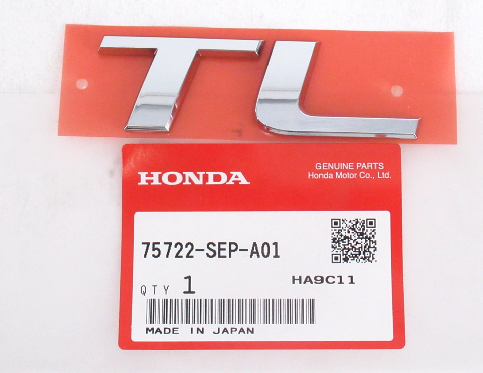Genuine OEM Honda Acura 75722-SEP-A01 Rear Emblem 2007-2014 TL | eBay