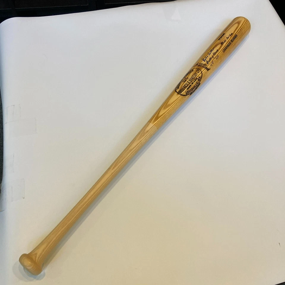 Richie Ashburn Batting Champ 1955 & 1958 Signed Game Model Baseball Bat JSA COA - Image 2 of 4