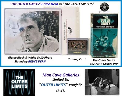 ''OUTER LIMITS: THE ZANTI MISFITS'' SCARY 1960s TV Episode! SIGNED by BRUCE DERN! 