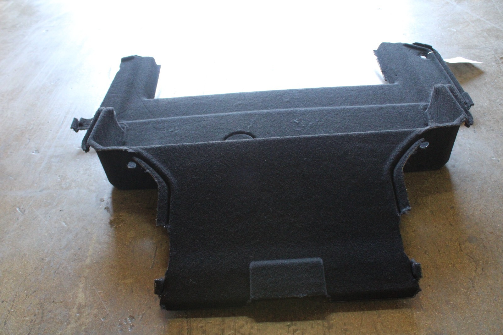 Ferrari California T, Trunk Carpet Bottom, Black, Used, P/N 87484700