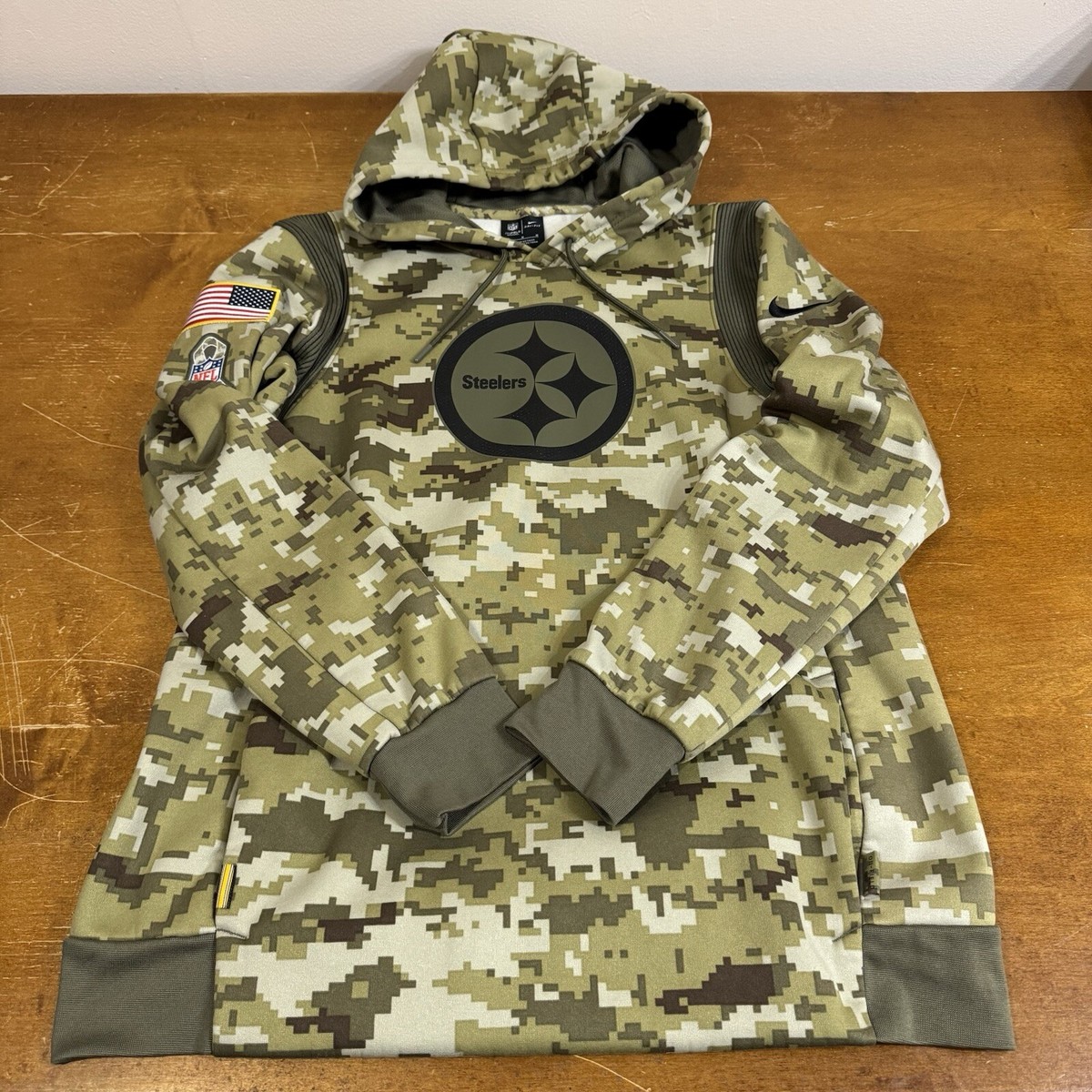 Steelers Salute To Service Green Steelers Hoodie Pittsburgh