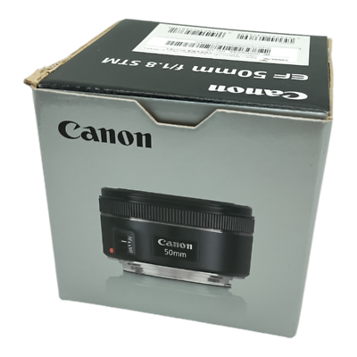 EMPTY BOX for Canon EF 50mm f/1.8 STM Lens | eBay