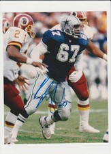 RUSSELL MARYLAND DALLAS COWBOYS  AUTOGRAPHED 8 X 10  PHOTO