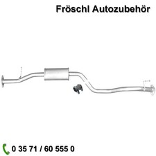 für Nissan Qashqai Renault Kadjar 1,2 1,6 Mitteltopf Auspuff Auspuffanlage a*