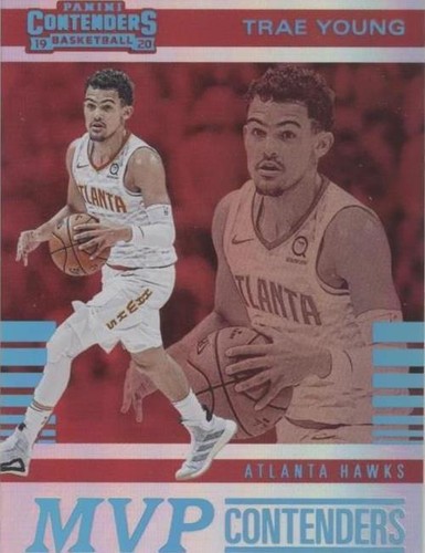 Trae Young 2019-20 Panini Prizm #31 Ruby Red Wave Prizm PSA 10