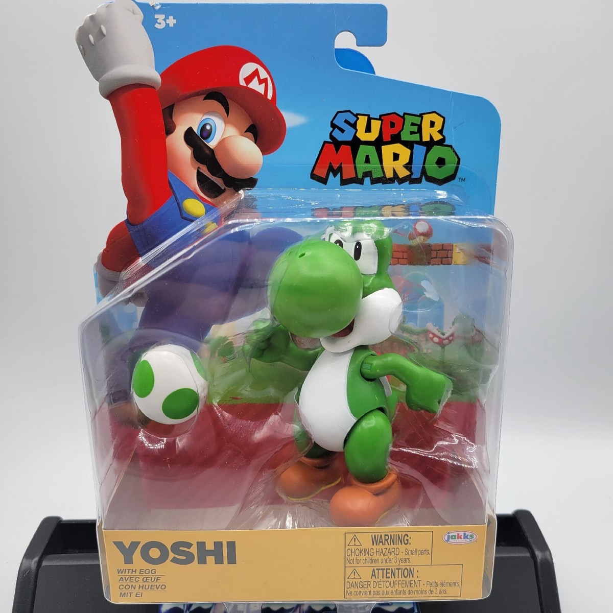 Super Mario: YOSHI w/ Egg (Jakks Pacific 2021) Nintendo Official
