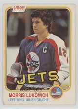 1981-82 O-Pee-Chee Morris Lukowich #370 0au4
