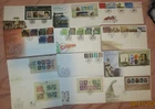 GB Stamps First Day Covers x 12 C 2010 special postmarks ROYAL MAIL ALL U/A  FDC