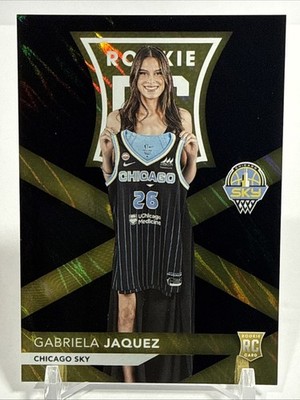 2026 Panini National NSCC Silver Pack - BLACK FOIL #RC7 Gabriela Jaquez RC