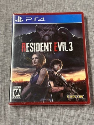 Resident Evil 3 Remake Sony PlayStation 4 PS4 Factory Error Sealed Red Case RARE