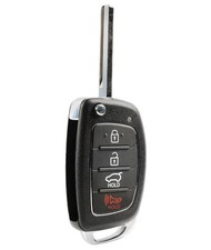 Flip Key Fits 2013-2015 Hyundai Santa Fe Keyless Entry Remote Fob 95430-4z100