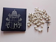 POPE JOHN PAUL II VATICAN BEATIFICATION ROSARY WITH POPE BENEDICT XVI RARE