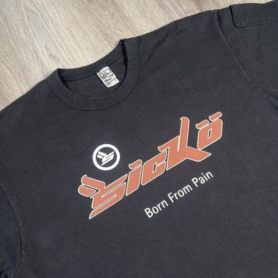 sicko born from pain Tshirt Black Men s L Heavyweight Ian Connor LA apparel