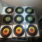 Beatles Solo 45 Lot 9 Apple Capitol Lennon McCartney Harrison Ringo + Pic Sleeve