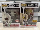 Funko Pop Star Wars General Grievous Hot Topic Walgreens Exclusive Bundle