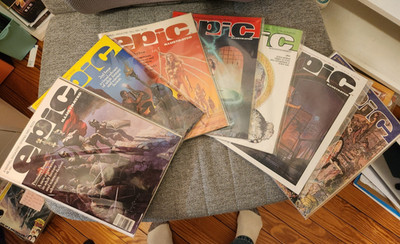 Epic Magazine Lot of 7