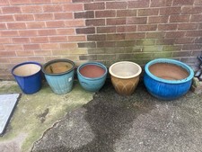 Glazed Ceramic Extra Large Plant Pots