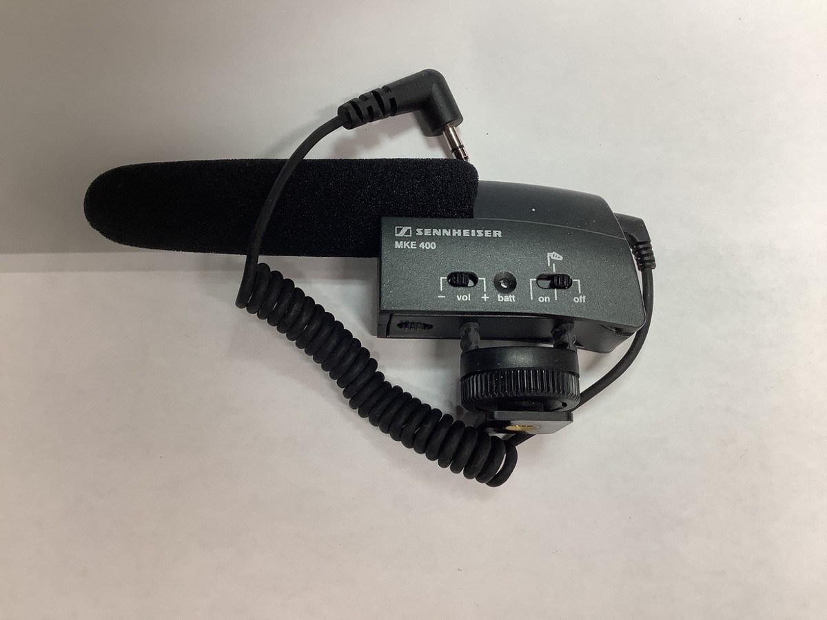 Sennheiser MKE 400 Compact Shotgun Microphone | eBay
