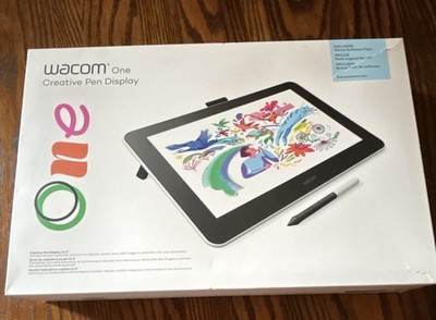 Wacom One 13.3'' Creative Pen Display Drawing Tablet DTC133Excellent condition.