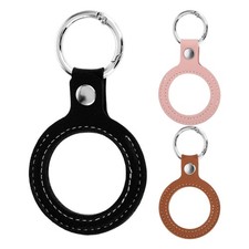 1pc Coin Holder Keyring Pendant Portable PU Leather Commemorative Coin Holder