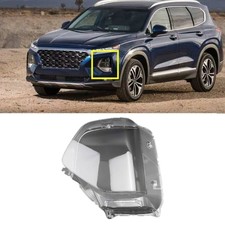 Headlight Lens Shell Headlamp Cover Housing LeftFor Hyundai Santa Fe 2019-2023