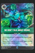 2024 DISNEY LORCANA WE DON T TALK ABOUT BRUNO ENCHANTED 213 ACTION SONG