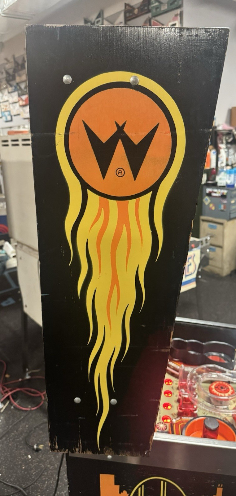 1985  COMET PINBALL MACHINE  PROFESSIONAL TECHS FULL LEDS PLAYS GREAT