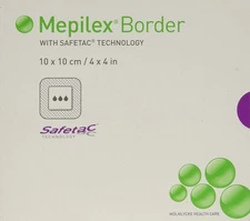 Molnlycke 595300 Mepilex Border Flex 4 x 4 in. (Pack of 5)