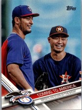 2017 Topps Update #US122 Coming to America Yu Darvish Nori Aoki