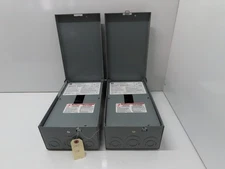 SQUARE D CIRCUIT BREAKER ENCLOSURE QO2100BNRB QTY 2 SKU 106