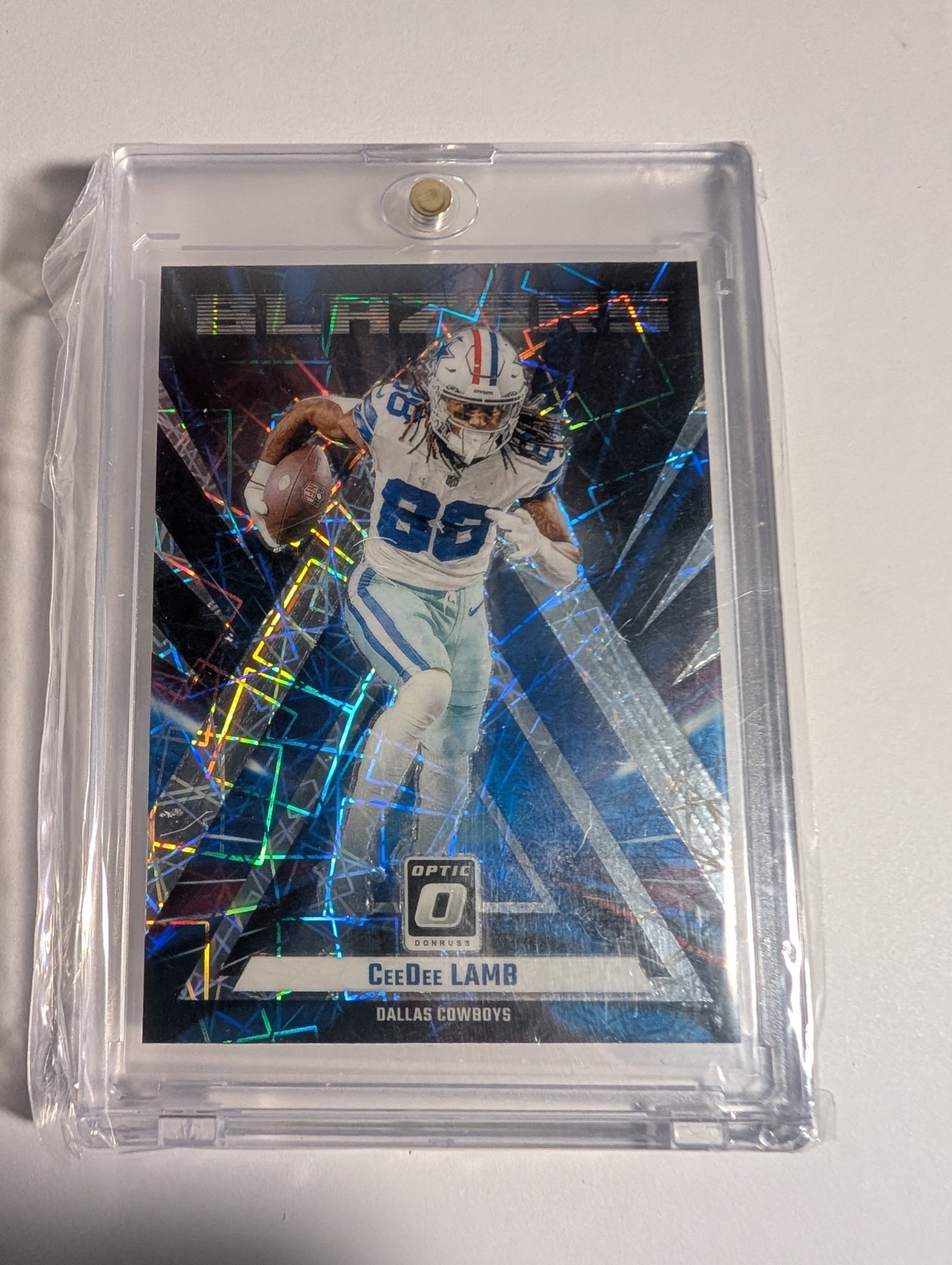 2023 Panini Donruss Optic CeeDee Lamb No.12 Blazers Prizm