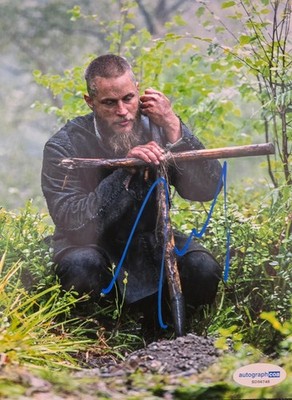 TRAVIS FIMMEL  signed 15X20 cm Autogramm In Person VIKINGS
