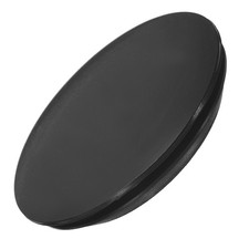 Silicone Plugs Rubber Round Hole Snap in Locking Hole Plugs for 50mm Hole Black