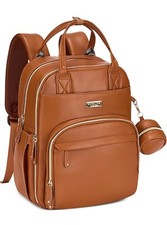 RUVALINO Diaper Bag Backpack - Multifunction Waterproof Travel Backpack