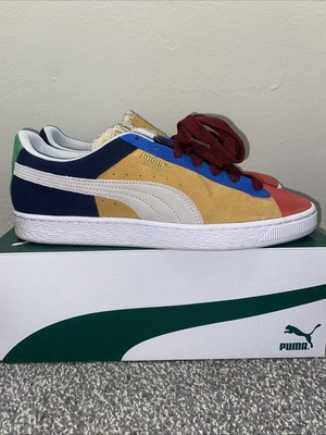 Puma Suede Classix High Risk Red Multicolor Athletic Shoes Mens Sz 10 381773 02 Puma Suede Classix High Risk Red Multicolor Athletic Shoes  main image 4