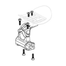 Zipp Replacement Mount for Vuka Clip, Low Mount, Left