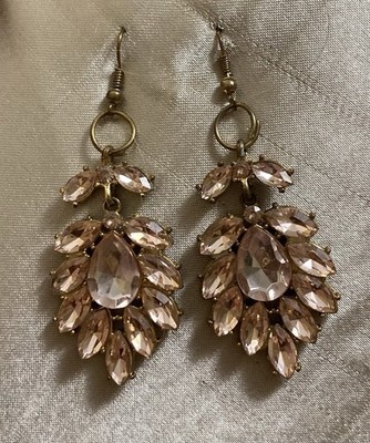 Pink Champange Earrings