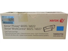 XEROX 106R02756 (106R2756) Cyan Toner Cartridge Genuine OEM Original