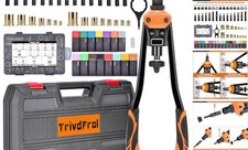 16" Rivet Nut Tool, Nutsert Rivet Nut Tool Kit with 15 Metric and SAE