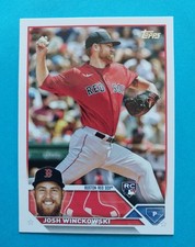 2023 Topps Series 1 Josh Winckowski RC #76 Boston Red Sox