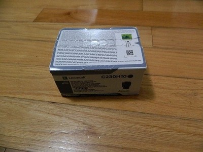 Genuine Lexmark C230H10 Black High Yield Toner Cartridge C2325 MC2325 NEW SEALED