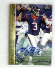 2015 Topps Field Access Autographs Tom Savage #62 Auto /99 Houston Texans