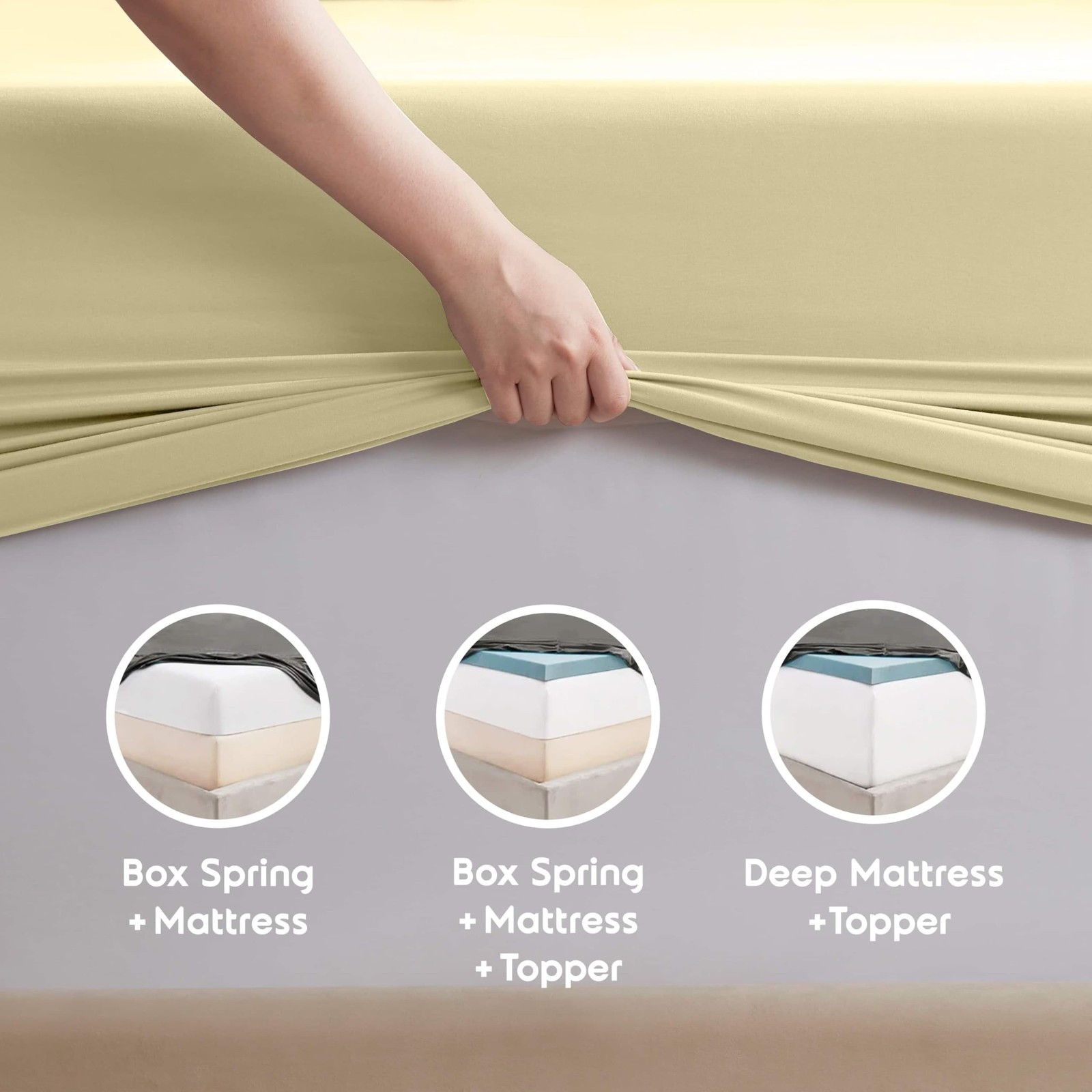 Nestl Twin XL Sheet Set - College Dorm Size - Luxury 1800 Ultra-Soft Microfib...