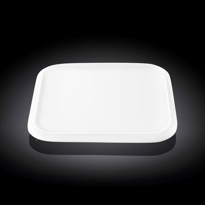 Wilmax Dinner Teller Weiß 25,5*25,5 cm   Hochwertiges Porzellan   WL-991228/A