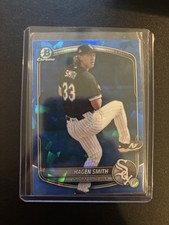 Bowman 2025 Bowman Chrome Draft Hagen Smith White Sox sapphire