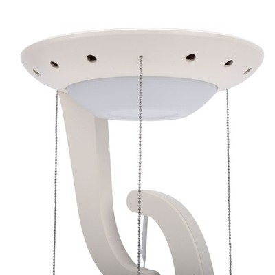 2-Floating Desk Lamp Round USB Levitating Table Lamp With Wireless Charging