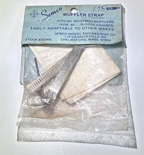 Semco Muffler Strap Fits Engines 45 - 78 Size For Rc Model Aircraft
