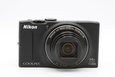Nikon COOLPIX S8200 16.1MP Digital Camera - Black (S8200) for sale