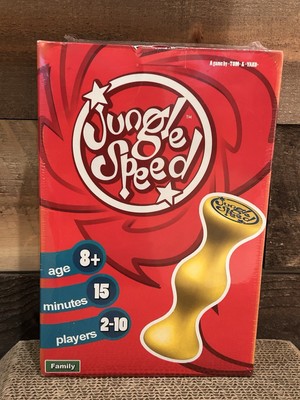 Jungle Speed Board Game Asmodee Edition ASMJS01US Made In The USA- Shrink Damage